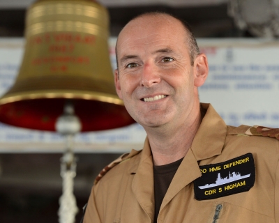 Talk by Captain Steve Higham RN, former commander of HMS Defender